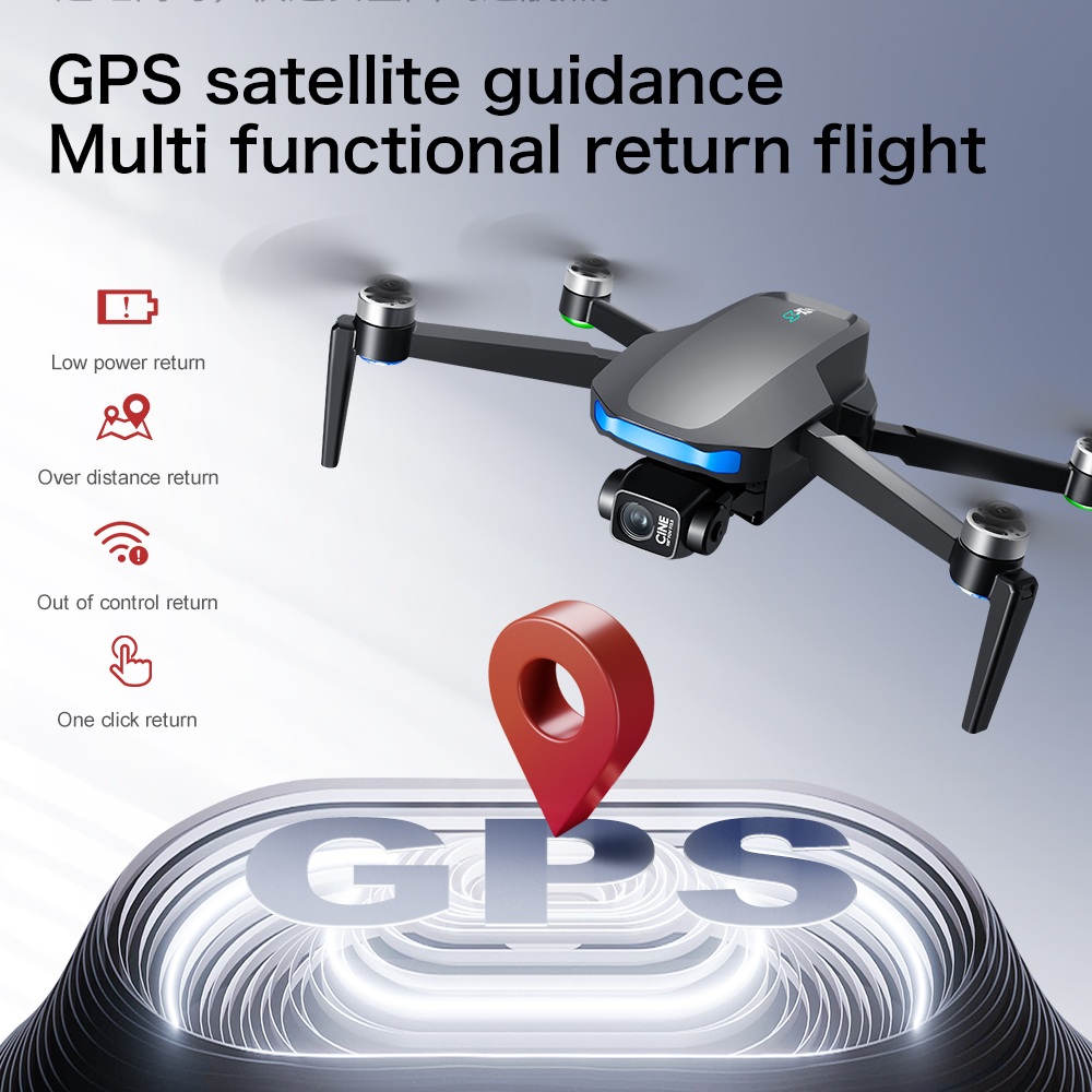 S-X1 MAX GPS Drone with 3-Axis - Drone Controller Screen recension och pris