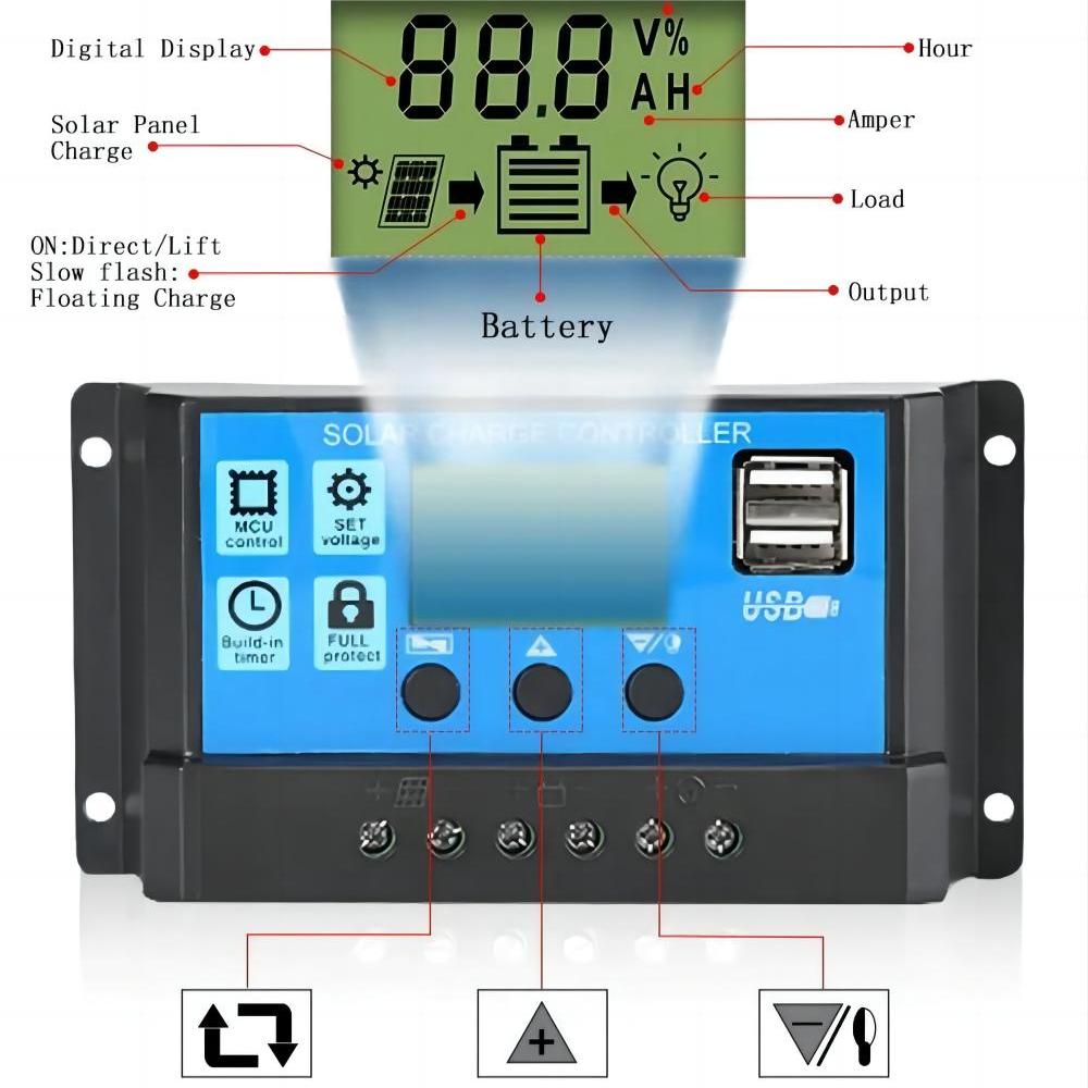 Solar Panel Charge Controller  - Drone Solar Charger recension och pris