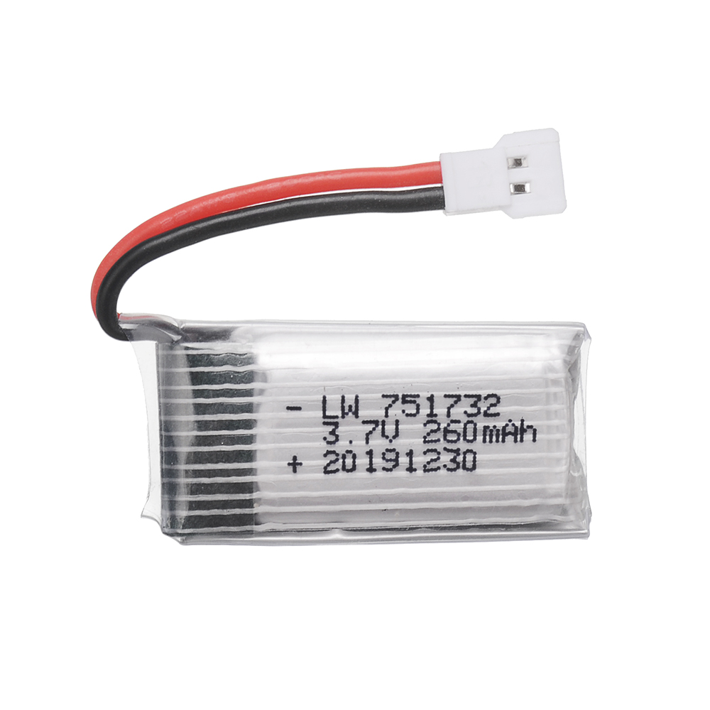 3.7V 260mAH Lipo Battery With  - Eachine Drone E010 recension och pris